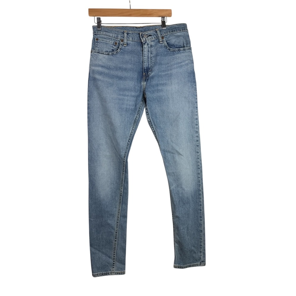 Levi's 512 Men's Slim Taper Jeans size 32 X 34 Light Blue